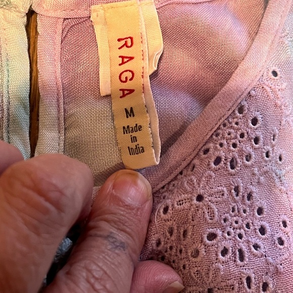 RAGA - Boho Tie-Dye Midi Dress - Size M - Picture 2 of 10